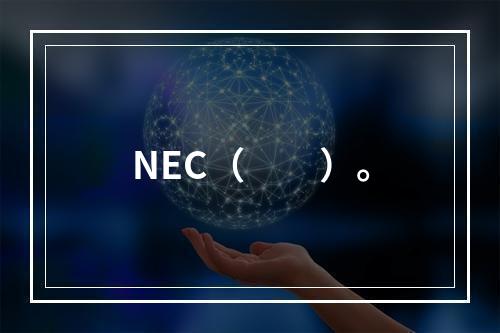 NEC（　　）。