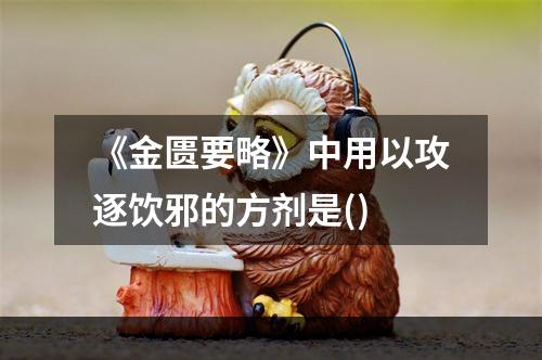 《金匮要略》中用以攻逐饮邪的方剂是()