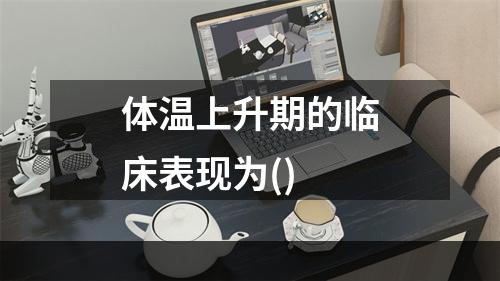 体温上升期的临床表现为()