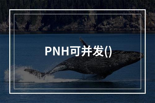 PNH可并发()