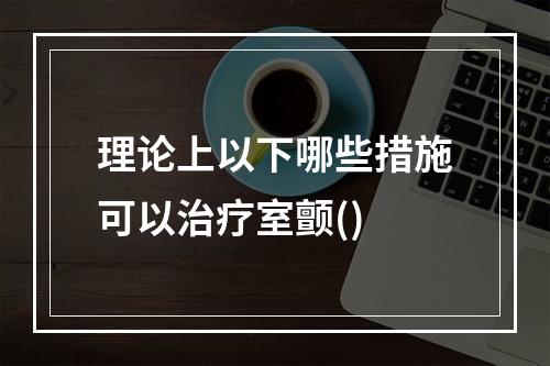 理论上以下哪些措施可以治疗室颤()