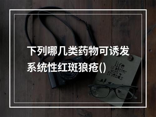 下列哪几类药物可诱发系统性红斑狼疮()