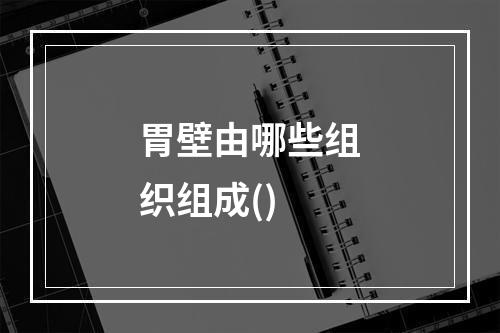 胃壁由哪些组织组成()