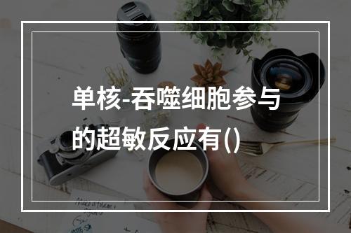 单核-吞噬细胞参与的超敏反应有()