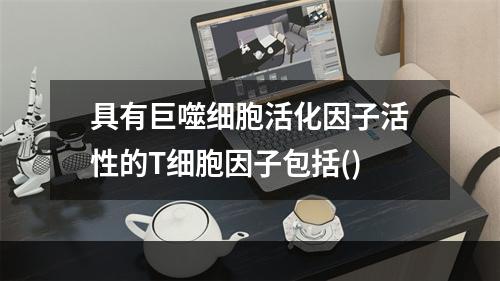 具有巨噬细胞活化因子活性的T细胞因子包括()