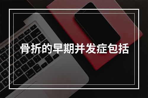 骨折的早期并发症包括