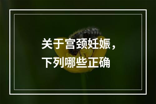 关于宫颈妊娠，下列哪些正确