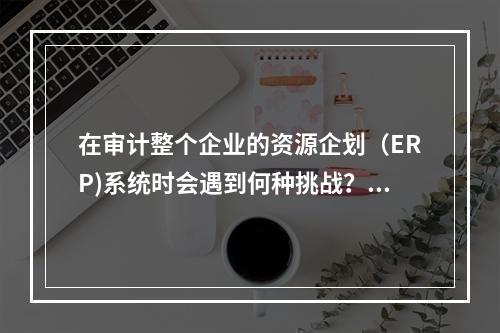 在审计整个企业的资源企划（ERP)系统时会遇到何种挑战？Ⅰ．