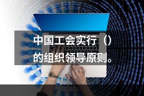 中国工会实行（）的组织领导原则。