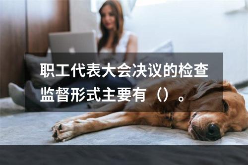 职工代表大会决议的检查监督形式主要有（）。