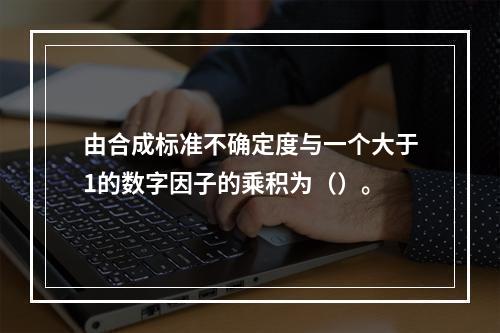 由合成标准不确定度与一个大于1的数字因子的乘积为（）。