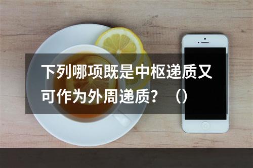 下列哪项既是中枢递质又可作为外周递质？（）