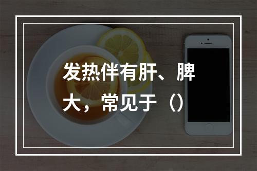 发热伴有肝、脾大，常见于（）