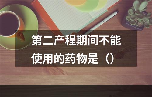 第二产程期间不能使用的药物是（）