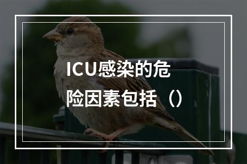 ICU感染的危险因素包括（）