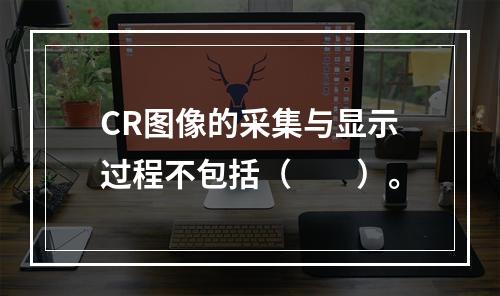 CR图像的采集与显示过程不包括（　　）。