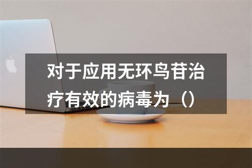 对于应用无环鸟苷治疗有效的病毒为（）