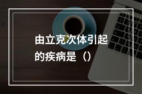 由立克次体引起的疾病是（）