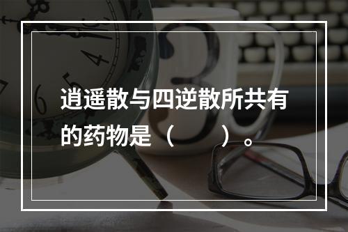 逍遥散与四逆散所共有的药物是（　　）。