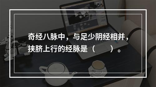 奇经八脉中，与足少阴经相并，挟脐上行的经脉是（　　）。