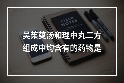 吴茱萸汤和理中丸二方组成中均含有的药物是