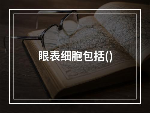 眼表细胞包括()