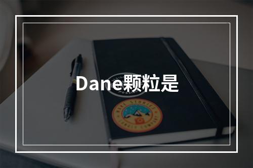 Dane颗粒是