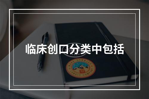 临床创口分类中包括