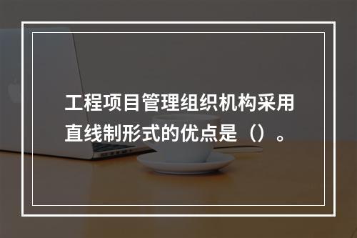 工程项目管理组织机构采用直线制形式的优点是（）。