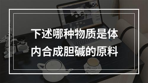 下述哪种物质是体内合成胆碱的原料