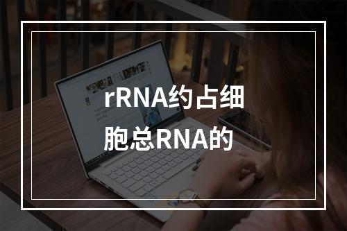 rRNA约占细胞总RNA的