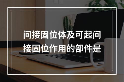 间接固位体及可起间接固位作用的部件是