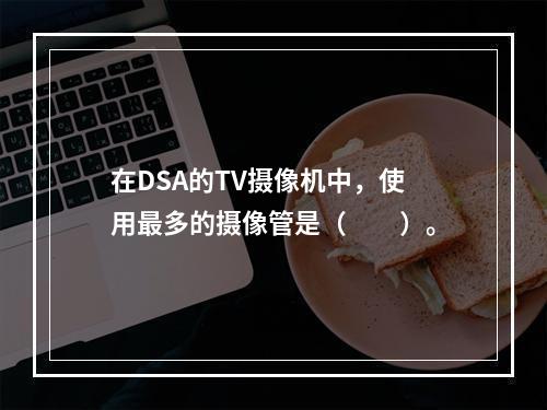 在DSA的TV摄像机中，使用最多的摄像管是（　　）。