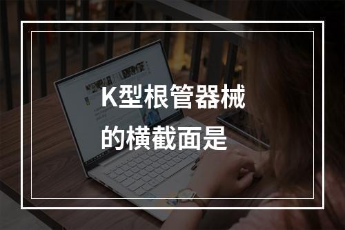 K型根管器械的横截面是