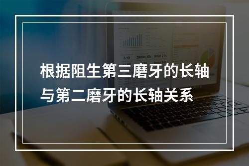 根据阻生第三磨牙的长轴与第二磨牙的长轴关系