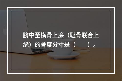 脐中至横骨上廉（耻骨联合上缘）的骨度分寸是（　　）。