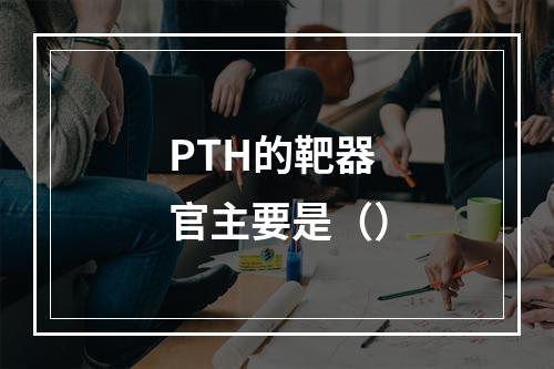 PTH的靶器官主要是（）