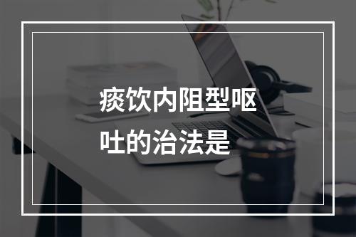 痰饮内阻型呕吐的治法是