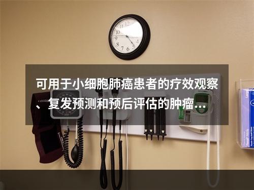 可用于小细胞肺癌患者的疗效观察、复发预测和预后评估的肿瘤标志