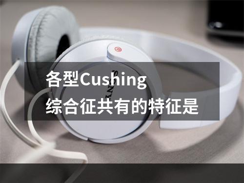 各型Cushing综合征共有的特征是