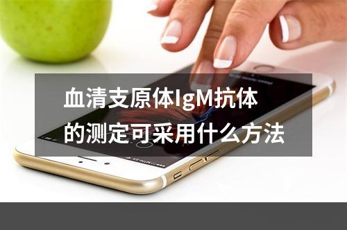 血清支原体IgM抗体的测定可采用什么方法