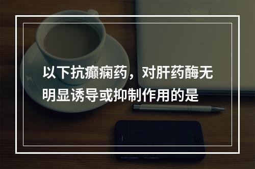 以下抗癫痫药，对肝药酶无明显诱导或抑制作用的是