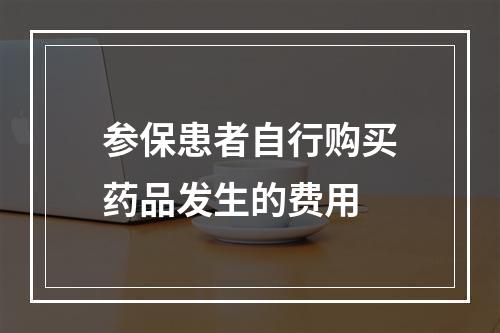 参保患者自行购买药品发生的费用