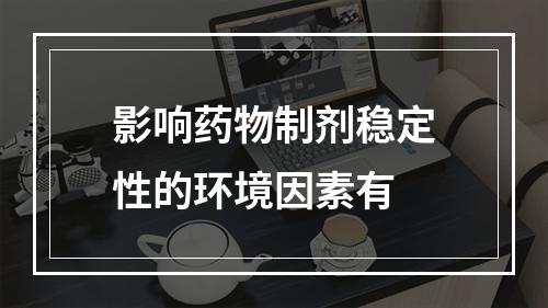 影响药物制剂稳定性的环境因素有