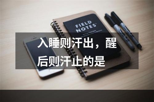 入睡则汗出，醒后则汗止的是