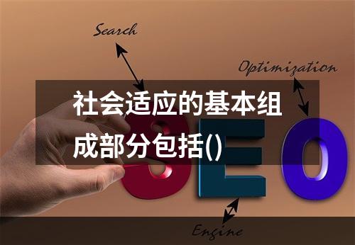 社会适应的基本组成部分包括()