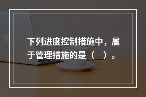 下列进度控制措施中，属于管理措施的是（　）。