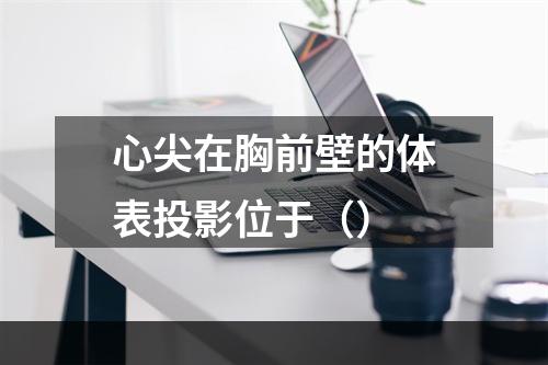 心尖在胸前壁的体表投影位于（）