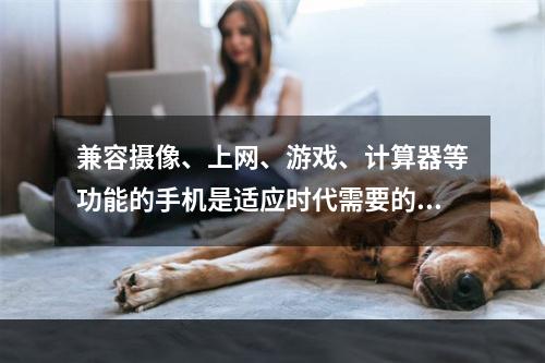 兼容摄像、上网、游戏、计算器等功能的手机是适应时代需要的技术