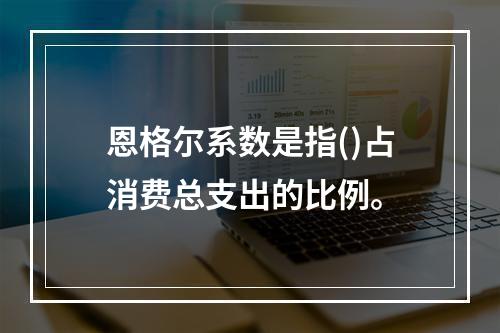 恩格尔系数是指()占消费总支出的比例。